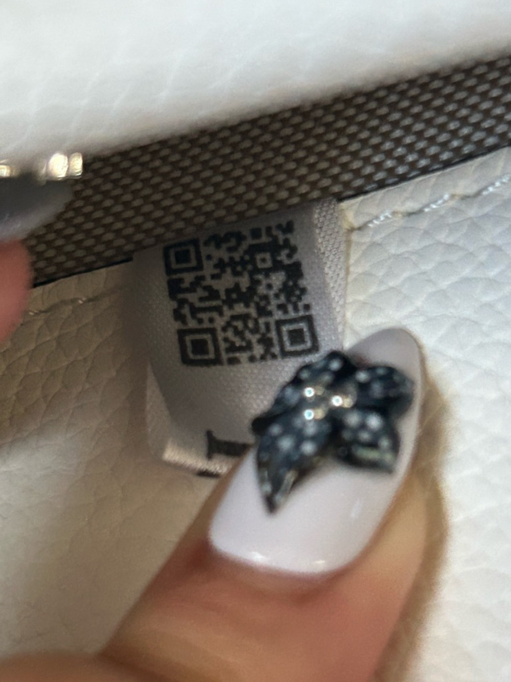 White Leather Dionysus Super Mini - Picture 8 of 9